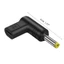 Bộ chuyển đổi nguồn GODD Type C sang DC 9V USB C Cắm vào DC Nam Bộ chuyển đổi sạc Kết nối USB PD sang Power 9V Thiết bị w DC Chuyển đổi