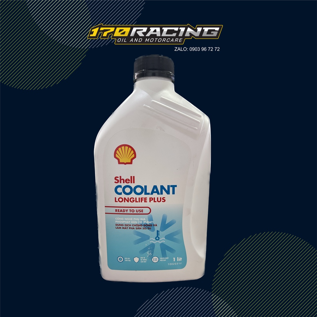 Hcm Nước Làm Mát Shell Coolant Longlife Plus Ready To Use Dung Tích 1000 Ml Shopee Việt Nam 