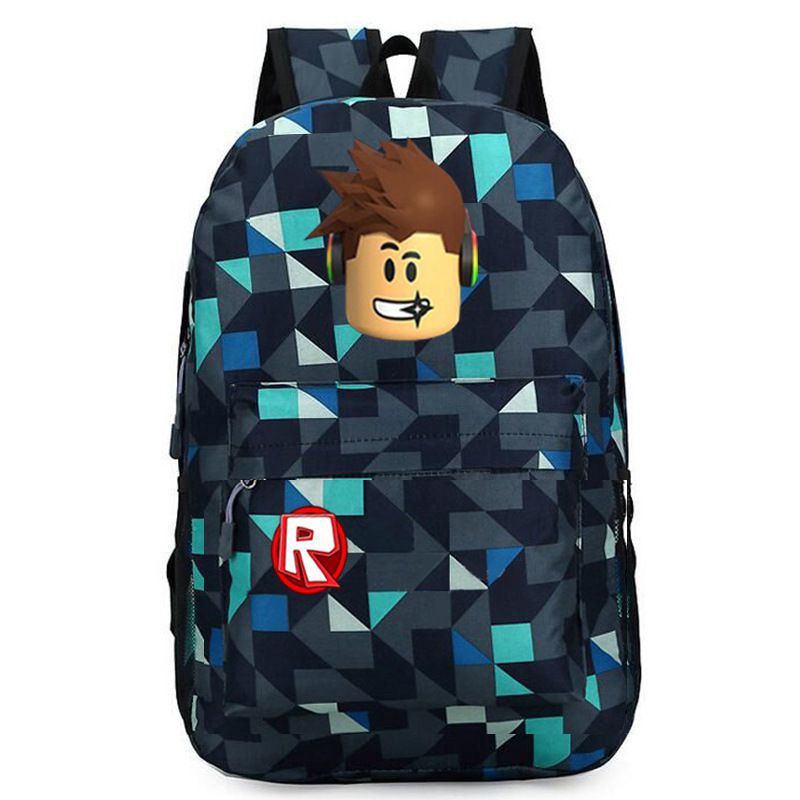 Túi đi học mát mẻ của học sinh Roblox dành cho nam Túi máy tính dành cho nam