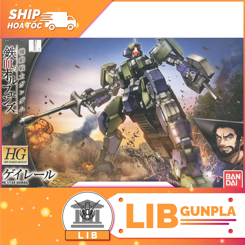 Mô hình lắp ráp Gundam HG IBO Geirail | Shopee Việt Nam
