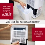Máy hút ẩm FujiHome DH20W Nhập Khẩu 20 Lít công nghệ, ionzer lọc sạch không khí, độ ồn thấp 20L — ảnh 6
