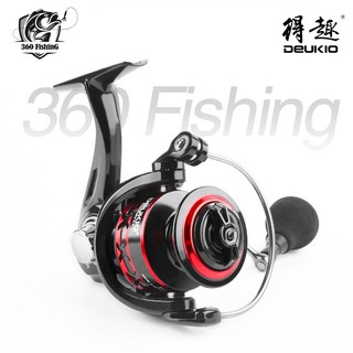 Máy Câu Cá Kim Loại Deukio FS Máy Câu Đứng 2000 Đến 7000 Chuyên Câu Lure