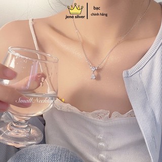 dây chuyền giọt nước , dây liền mặt sang chảnh , bạc cao cấp 925 - jena sliver