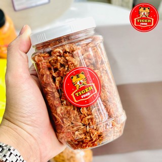 Ruốc tẩm gia vị 200g TIGER FOOD Tép ngon mix muối tôm,bơ tỏi, thái cay SIÊU GHIỀN dùng cho nhiều món