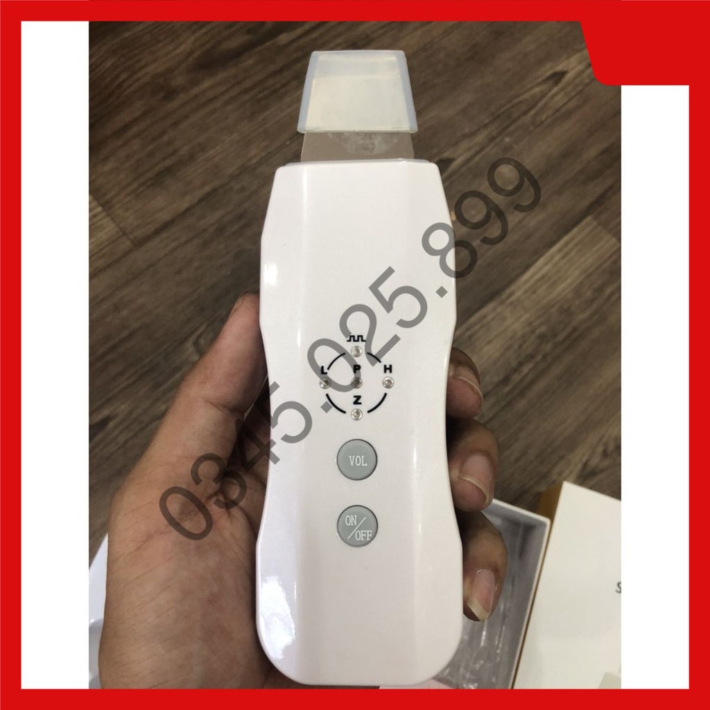 [Shop]Máy cà da - rửa mặt sâu cầm tay Máy cà da Ultrasoni - Chính hãng[Spa]