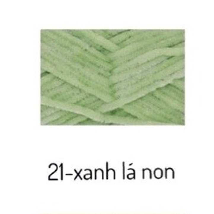 21 xanh lá non