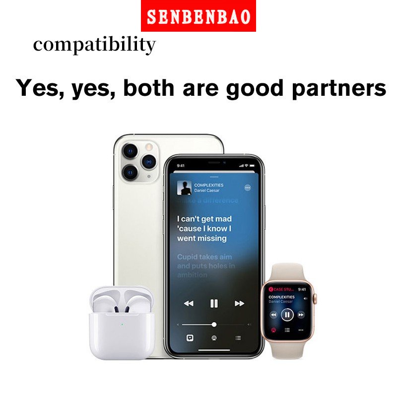 Tai Nghe Nhét Tai Bluetooth Không Dây Chống Ồn Cảm Ứng Thông Minh Có Mic inPods Pro 4