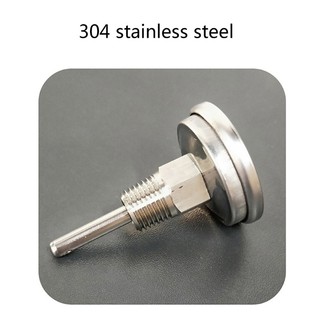 Đồng hồ đo nhiệt độ ren COLO 1 4 NPT không gỉ cho nồi hơi ấm đun nước