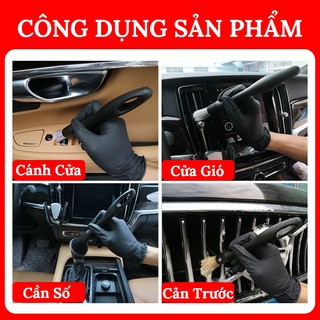 Bộ 3 Cọ Lông Mềm Vệ Sinh Chi Tiết Nội Thất Ngoại Thất Xe Ô Tô VERSION 2 CarZone