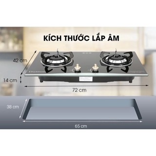 Bếp ga âm Duxton DG-2BGV-Chính hãng trưng bày Đánh lửa:Đánh lửa IC bằng pin nhanh,nhẹ