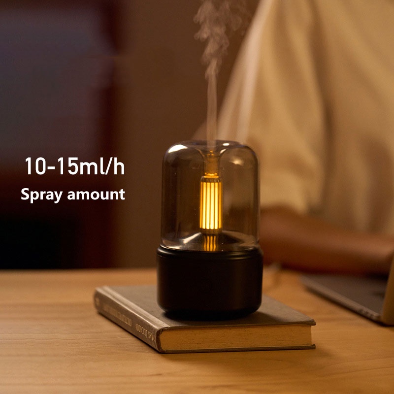 XIAOMI Máy Phun Sương Tạo Độ Ẩm Không Khí Có Đèn LED Ban Đêm 12 Tiếng Dung Tích 120ML