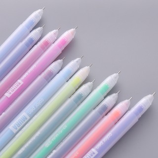 Set 12 Bút Bi Trong Suốt Màu Sắc Ngọt Ngào