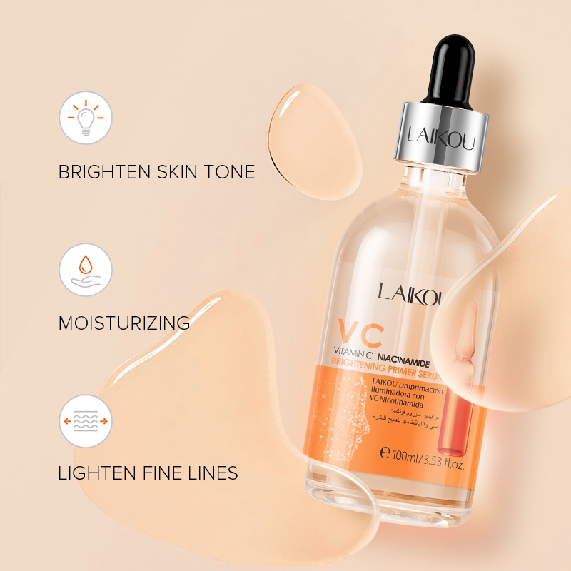 Ảnh Serum LAIKOU chứa vitamin C niacinamide làm sáng đều màu da 100ml 3
