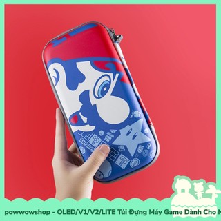 [Sẵn VN - Hỏa Tốc] Oled/V1/V2/Lite Túi Đựng Dành Cho Máy Game Cầm Tay Nintendo Switch Da PU+Eva Nhiều Mẫu
