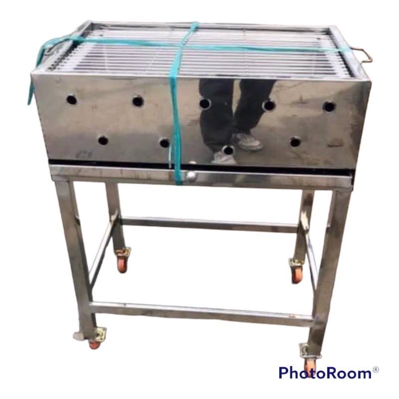 LÒ NƯỚNG INOX có bánh xe đảm bảo bền đẹp (ship hoả tốc)
