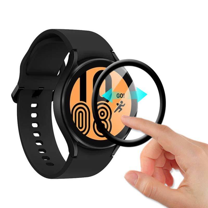Phim Bảo Vệ Cho Samsung Watch 4 5 Pro 40mm 41mm 44mm 45mm HD Bảo Vệ Màn Hình Chống Vỡ Cho Samsung Watch Active 2 44mm 40mm Không Kính