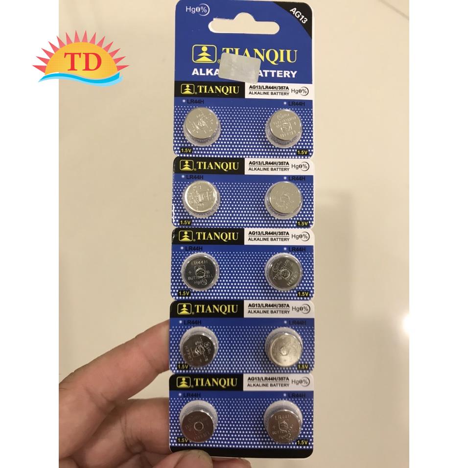 Pin Cúc Áo Ag13 Lr44h 357a lr44 Dùng Cho Máy Trợ Thính Alkato Vt-113 Và ...