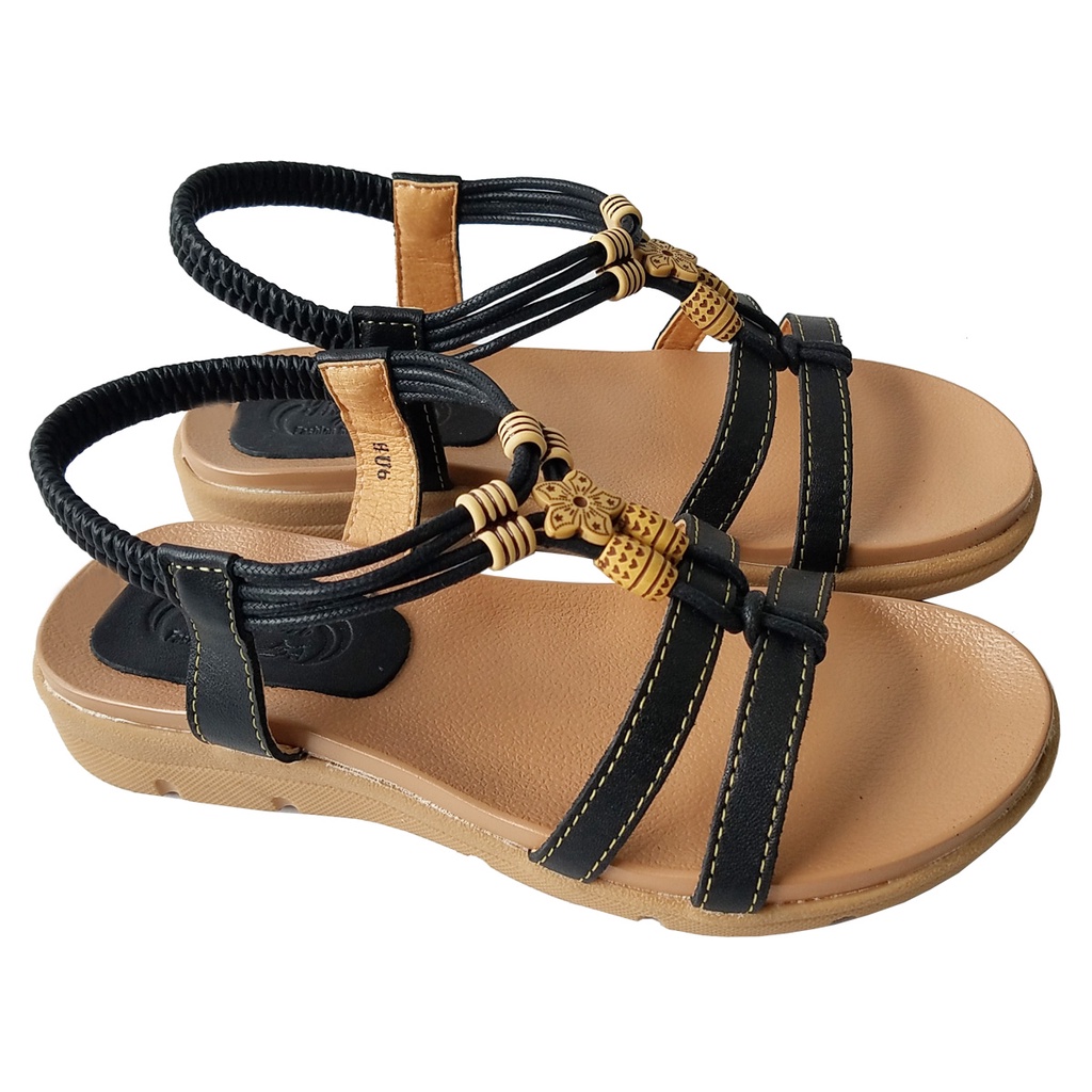 Giày Sandal Nữ BIGGBEN Da Bò Thật HKD612