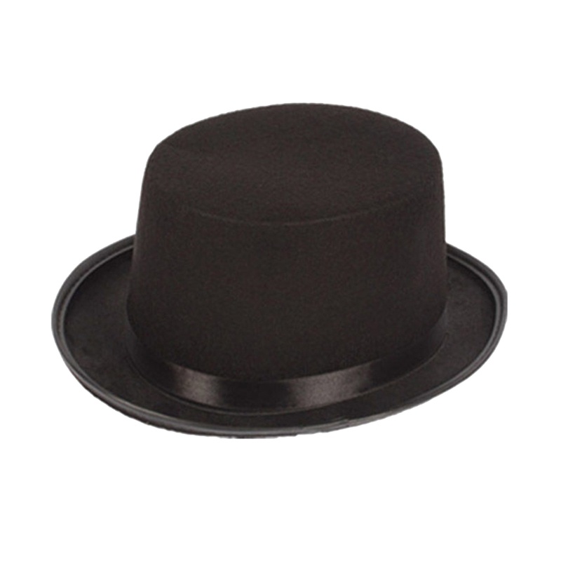Children/Adult Sleek Felt  Hat Kid Fancy Dress Up Rave Party Hat Magician Hat