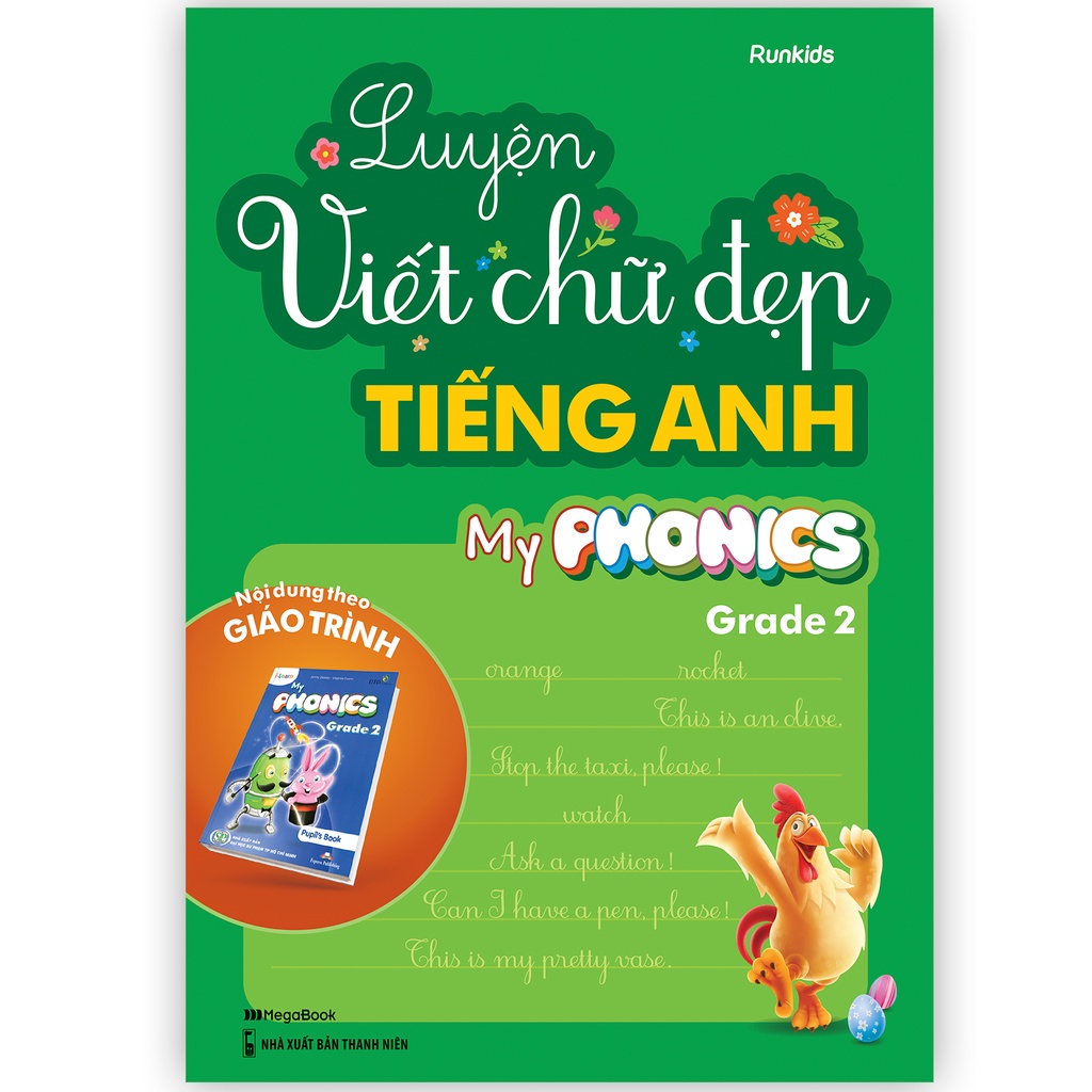 Sách Luyện viết chữ đẹp tiếng Anh My Phonics grade 2 - bookmallofficial ...
