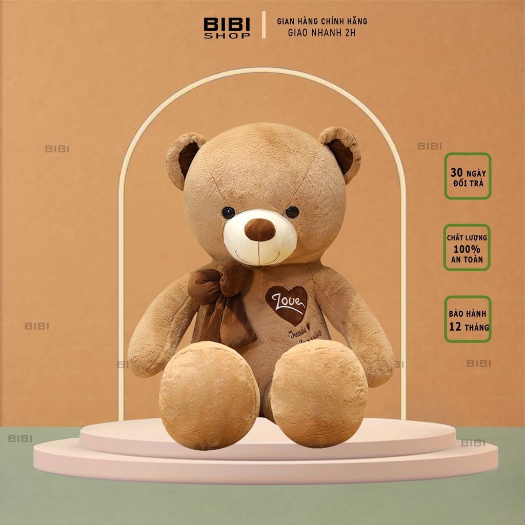 Gấu Bông Teddy Siêu To Cỡ Lớn Siêu Đẹp Siêu Cute, Gấu Bông Sang Trọng, Đồ  Chơi Thú Bông | Shopee Việt Nam