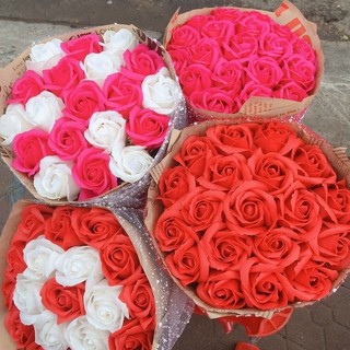 [HCM HỎA TỐC] QUÀ 8/3 Bó hoa 36 bông hồng sáp thơm quà tặng 8/3 cho gia đình ,bạn gái, người yêu