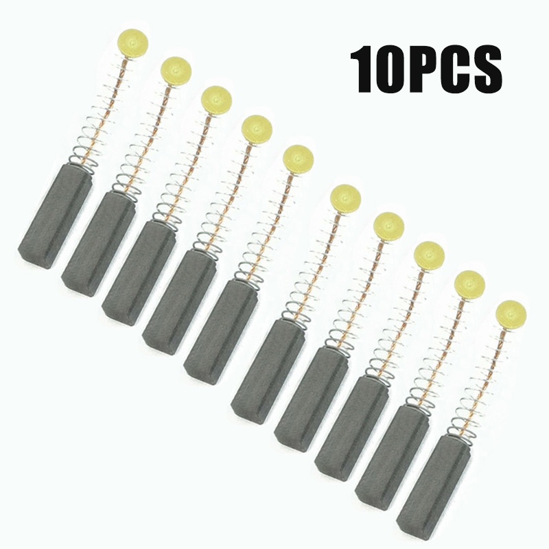 Bộ 10 Động Cơ Chổi Than 6x6x20 Mm Cho Máy Chà Nhám