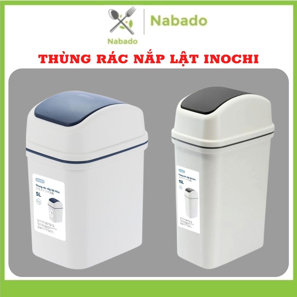 Thùng Rác Nhựa Nắp Lật Inochi Sọt Rác Thông Minh Cao Cấp | Shopee Việt Nam