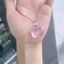 Vòng cổ Mặt hello kitty Màu Hồng Dễ Thương Không Mất Màu Khí Chất Đơn Giản Có Thể Giặt Được
