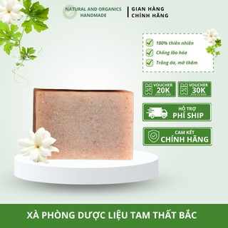 Xà Phòng Tam Thất Bắc Giảm Mụn Sáng Da Và Ngừa Thâm Hiệu Quả Chiết Xuất 100% Thiên Nhiên Tam Thất Bắc Ba Hương 100gram