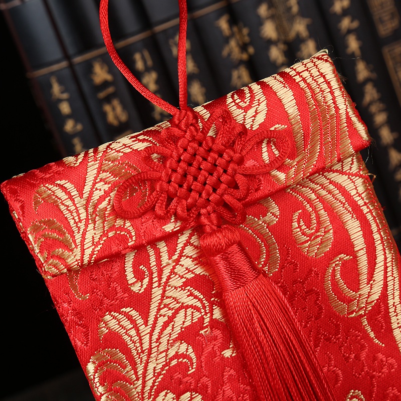Bao Lì Xì Đỏ Mừng Năm Mới Phong Cách Trung Hoa