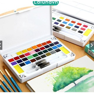 Màu Nước Solid Water Color Cao Cấp 12/18/24/36M Tặng 2 Bút Nước, 2 Mút  -Lalunavn - B30 | Shopee Việt Nam