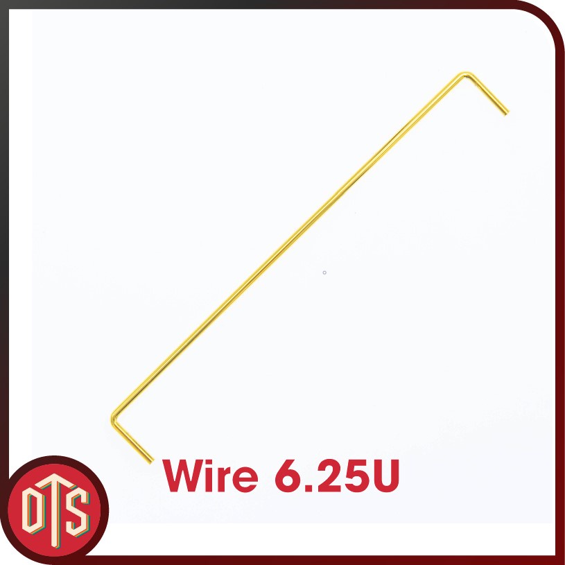 Wire vàng lẻ 6.25U 7U 2U Thanh cân bằng dùng cho bàn phím cơ Payson