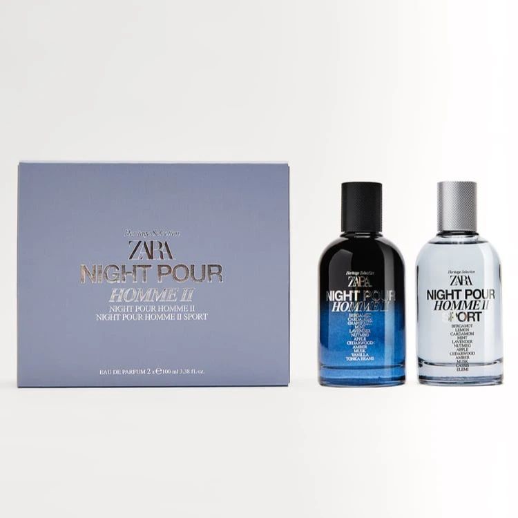 20ml 100ml ZARA NIGHT POUR HOMME II NIGHT POUR HOME II SPORT
