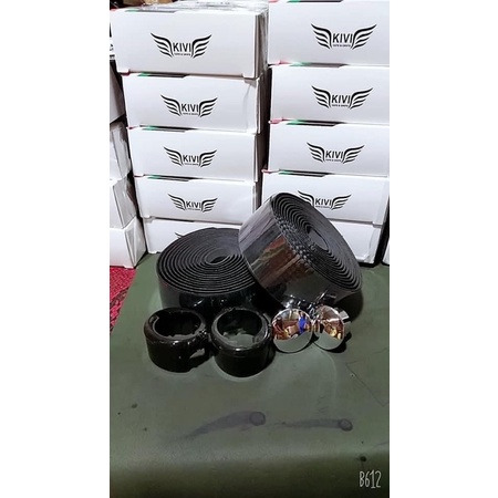 Dây Quấn Ghi Đông Xe Đạp Xốp Vân Cacbon KIVI