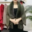 Khăn choàng đan DWEL Áo len cưới Áo choàng sang trọng quấn