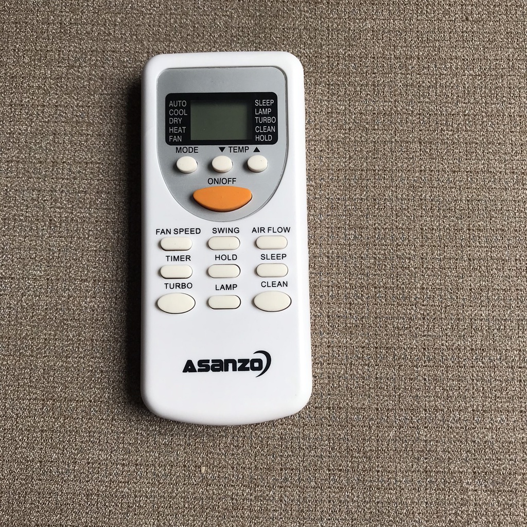 Điều khiển điều hòa asanzo , Remote máy lạnh asanzo dòng 1 và 2 chiều  hàng chuẩn , Tặng pin !