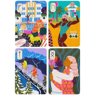 Bộ Bài Runes for Modern Life Cards (Mystic House Tarot Shop) - Bài Gốc Authentic Chính Hãng 100%