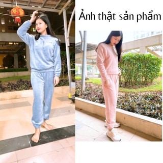 Bộ áo Lông Cừu mềm mại ấm áp cho Bé và Mẹ [Clip tự quay]