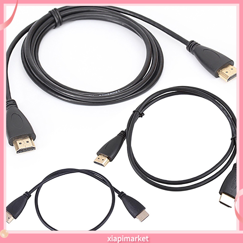 Cáp HDMI V1.4 1080P tốc độ cao dài 3/5/7/10ft cho HD TV LCD máy chiếu tiện dụng