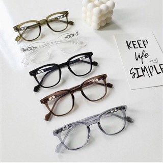 Gọng Kính Cận Nam Nữ, Kính Mắt Vuông Thời Trang Phong Cách Hàn Quốc Chống Ánh Sáng Xanh MS 83068