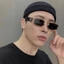 Kính râm mát nữ nam phong cách Cyber Âu Mỹ phụ kiện Rap cực chất chống tia UV400 siêu hot thời trang cháy phố đẹp rẻ 248