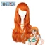 Bộ tóc giả trang phục One Piece Nami 2 năm sau cho lễ hội và các bữa tiệc