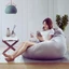 Hoả Tốc Tp.HCM - Ghế Lười Hạt Xốp Ghế Lười Thư Giãn Đỉnh Cao 3ii Home 3 Size XL/L/M - 3IIGLHX230216