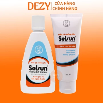 Dầu Gội Đầu Selsun Shampoo Chống Gàu CHÍNH HÃNG Rohto Chăm Sóc Tóc Dưỡng Tóc - Dầu Gội Dược Liệu Tóc Uốn Nhuộm Tóc Dezy