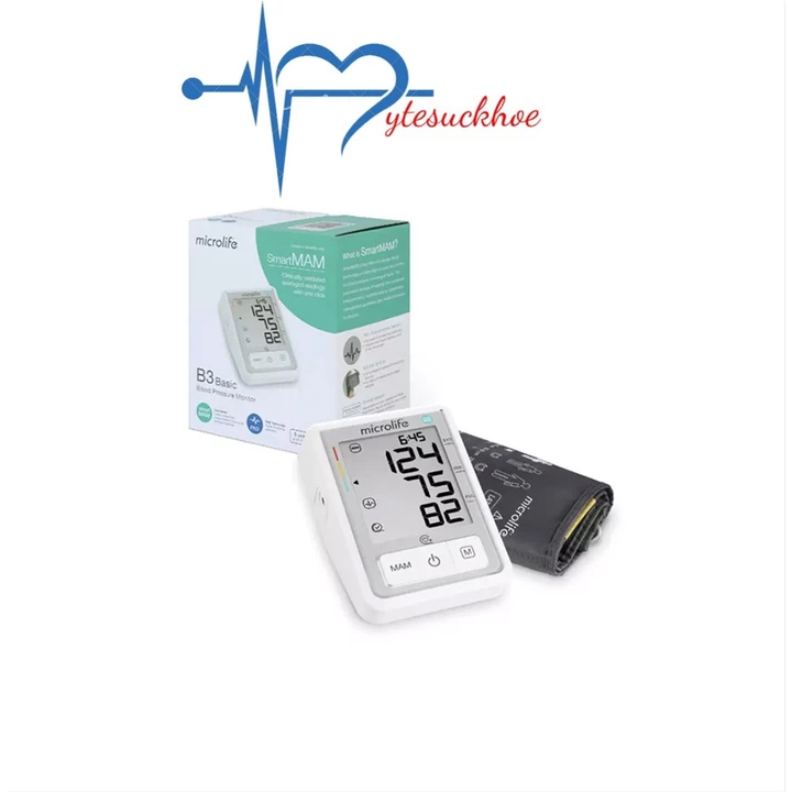 Máy đo huyết áp MICROLIFE B3 Basic công nghệ MAM thông minh đo 2 lần