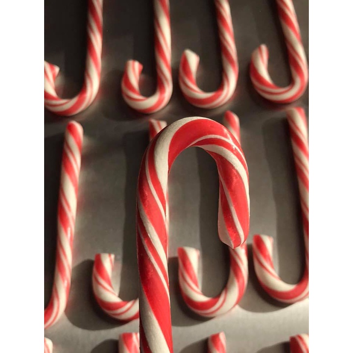 Kẹo cây gậy noel giáng sinh bạc hà đủ size