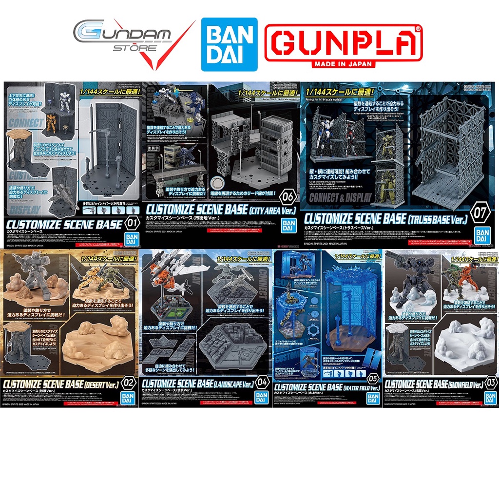 Mô Hình Customize Scene Base Bandai 30MM 1/144 30 Minutes Missions Đồ ...