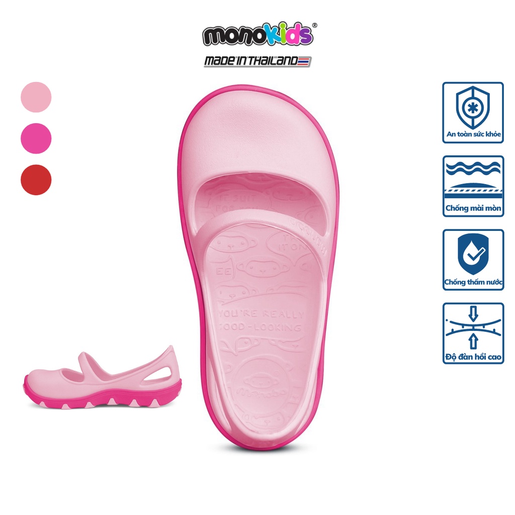 [Mã BMLTB35 giảm đến 35K đơn 99K] Giày nhựa Thái Lan bé gái MONOBO - TAMMY KIDS