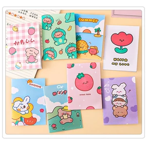 Set 2 cuốn sổ tay hoạt hình siêu cute kích thước 8.5*12cm